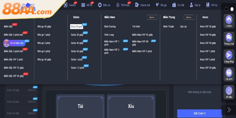 Mọi thông tin về cách thức chơi, quy định đều được công khai